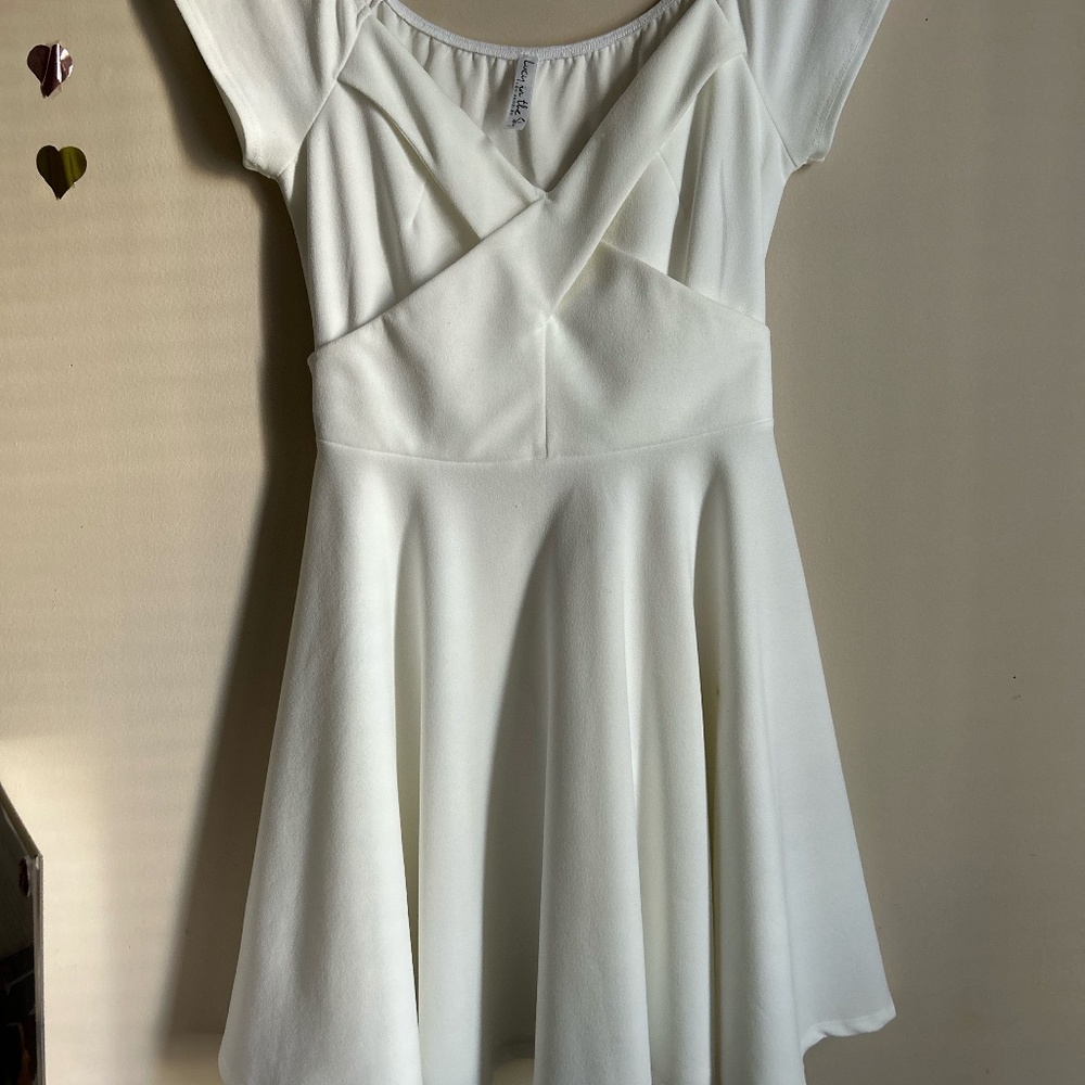 White graduation dress Lucy in the Sky